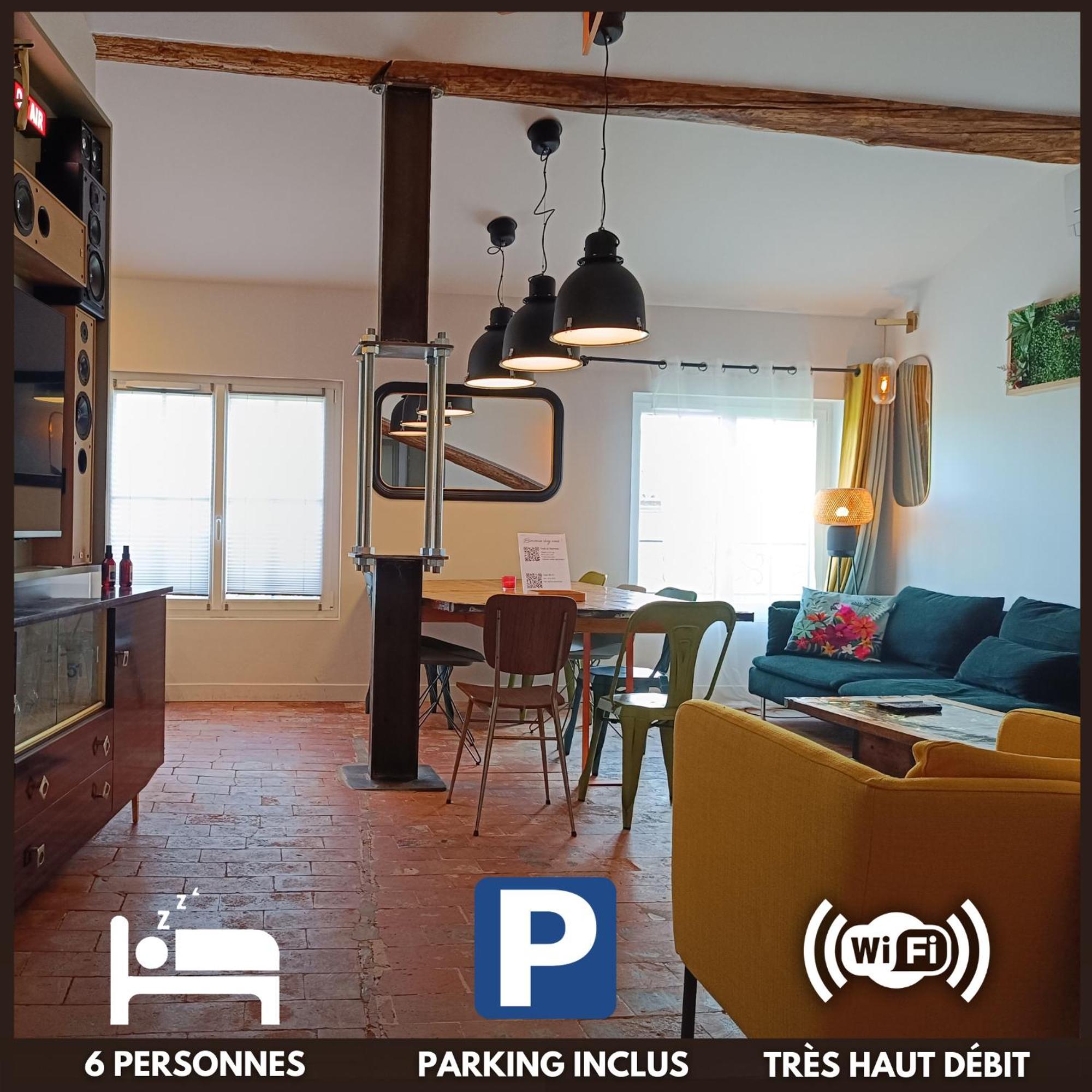 Loft Spacieux - Parking Inclus Manosque